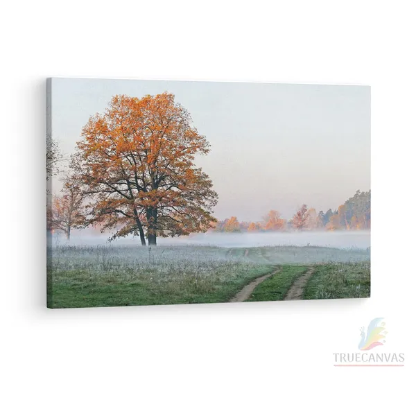 Multicolor_Early_Autumn,_Wooden_Framed_Canvas_Paintings_|_For_Living_Room_|_Bedroom_|_Office_|_Gallery_|_Ready_Wall_Mount_Canvas_Wall_Art_Painting_|_Size_-_12_X_18In,_Ct0888