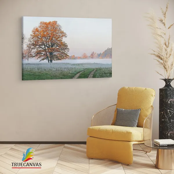 Multicolor_Early_Autumn,_Wooden_Framed_Canvas_Paintings_|_For_Living_Room_|_Bedroom_|_Office_|_Gallery_|_Ready_Wall_Mount_Canvas_Wall_Art_Painting_|_Size_-_12_X_18In,_Ct0888