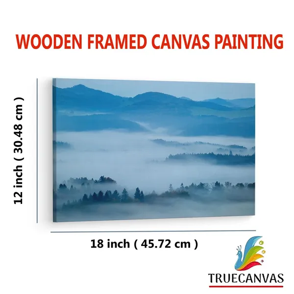 Multicolor_Hilly_Landscape_With_Fog,_Wooden_Framed_Canvas_Paintings_|_For_Living_Room_|_Bedroom_|_Office_|_Gallery_|_Ready_Wall_Mount_Canvas_Wall_Art_Painting_|_Size_-_12_X_18In,_Ct0890