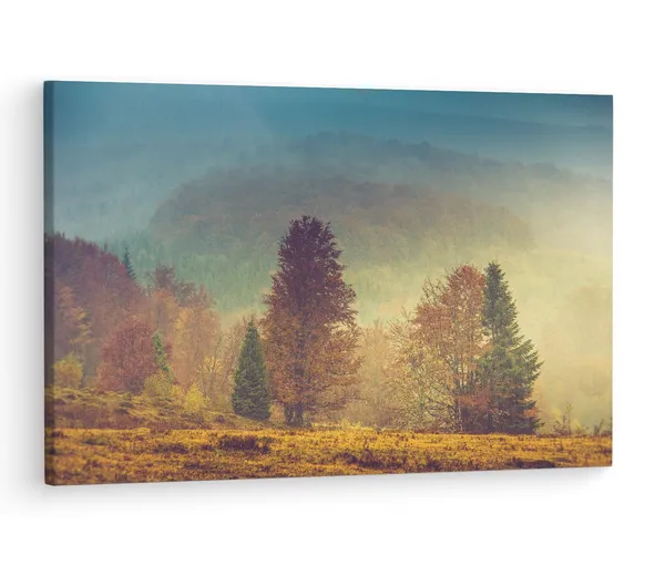 Multicolor_Nature_|_Forest_Autumn,_Wooden_Framed_Canvas_Paintings_|_For_Living_Room_|_Bedroom_|_Office_|_Gallery_|_Ready_Wall_Mount_Canvas_Wall_Art_Painting_|_Size_-_12_X_18In,_Ct0893