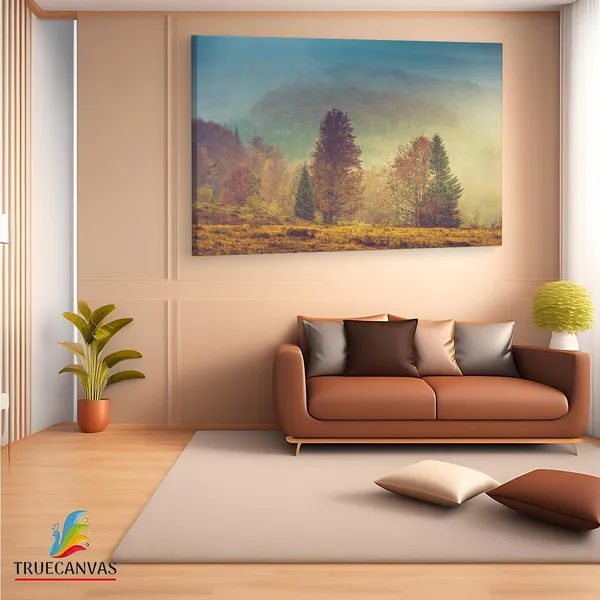 Multicolor_Nature_|_Forest_Autumn,_Wooden_Framed_Canvas_Paintings_|_For_Living_Room_|_Bedroom_|_Office_|_Gallery_|_Ready_Wall_Mount_Canvas_Wall_Art_Painting_|_Size_-_12_X_18In,_Ct0893