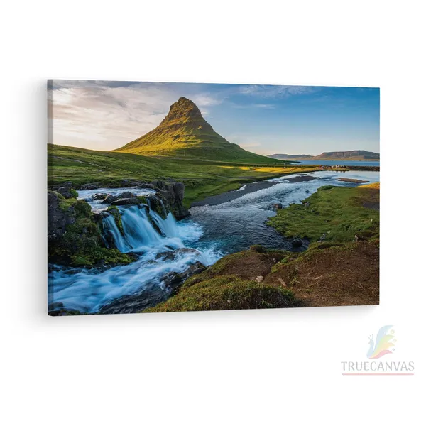 Multicolor_Sn?Fellsnes,_Wooden_Framed_Canvas_Paintings_|_For_Living_Room_|_Bedroom_|_Office_|_Gallery_|_Ready_Wall_Mount_Canvas_Wall_Art_Painting_|_Size_-_12_X_18In,_Ct0895