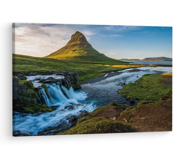 Multicolor_Sn?Fellsnes,_Wooden_Framed_Canvas_Paintings_|_For_Living_Room_|_Bedroom_|_Office_|_Gallery_|_Ready_Wall_Mount_Canvas_Wall_Art_Painting_|_Size_-_12_X_18In,_Ct0895