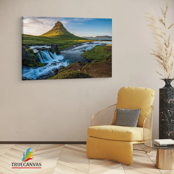 Multicolor_Sn?Fellsnes,_Wooden_Framed_Canvas_Paintings_|_For_Living_Room_|_Bedroom_|_Office_|_Gallery_|_Ready_Wall_Mount_Canvas_Wall_Art_Painting_|_Size_-_12_X_18In,_Ct0895