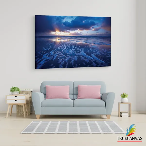 Multicolor_Pacific_Ocean,_Wooden_Framed_Canvas_Paintings_|_For_Living_Room_|_Bedroom_|_Office_|_Gallery_|_Ready_Wall_Mount_Canvas_Wall_Art_Painting_|_Size_-_12_X_18In,_Ct0900