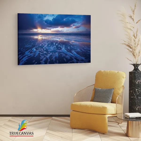 Multicolor_Pacific_Ocean,_Wooden_Framed_Canvas_Paintings_|_For_Living_Room_|_Bedroom_|_Office_|_Gallery_|_Ready_Wall_Mount_Canvas_Wall_Art_Painting_|_Size_-_12_X_18In,_Ct0900