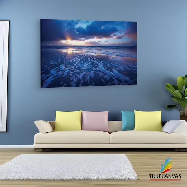 Multicolor_Pacific_Ocean,_Wooden_Framed_Canvas_Paintings_|_For_Living_Room_|_Bedroom_|_Office_|_Gallery_|_Ready_Wall_Mount_Canvas_Wall_Art_Painting_|_Size_-_12_X_18In,_Ct0900