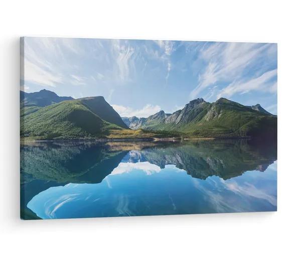 Multicolor_Black_Sea_Biosphere_Reserve,_Wooden_Framed_Canvas_Paintings_|_For_Living_Room_|_Bedroom_|_Office_|_Gallery_|_Ready_Wall_Mount_Canvas_Wall_Art_Painting_|_Size_-_12_X_18In,_Ct0903