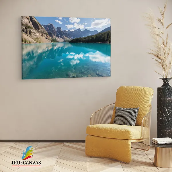 Multicolor_Banff_National_Park,_Wooden_Framed_Canvas_Paintings_|_For_Living_Room_|_Bedroom_|_Office_|_Gallery_|_Ready_Wall_Mount_Canvas_Wall_Art_Painting_|_Size_-_12_X_18In,_Ct0904