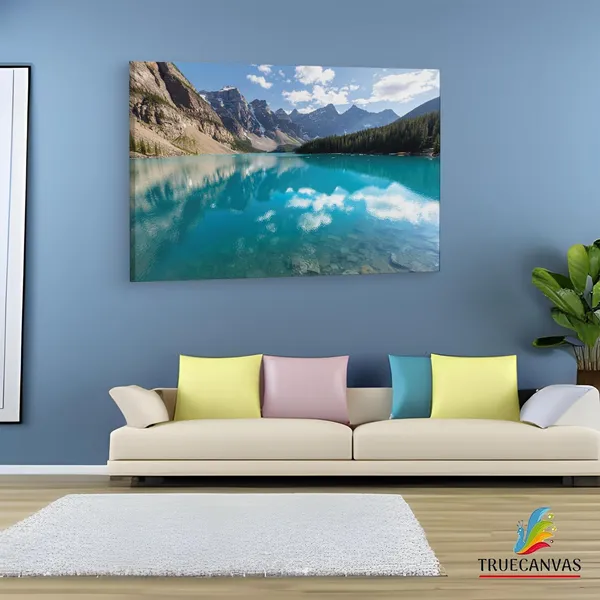 Multicolor_Banff_National_Park,_Wooden_Framed_Canvas_Paintings_|_For_Living_Room_|_Bedroom_|_Office_|_Gallery_|_Ready_Wall_Mount_Canvas_Wall_Art_Painting_|_Size_-_12_X_18In,_Ct0904