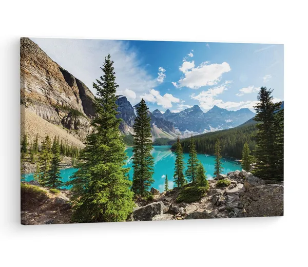 Multicolor_Abstract,_Wooden_Framed_Canvas_Paintings_|_For_Living_Room_|_Bedroom_|_Office_|_Gallery_|_Ready_Wall_Mount_Canvas_Wall_Art_Painting_|_Size_-_12_X_18In,_Ct0906