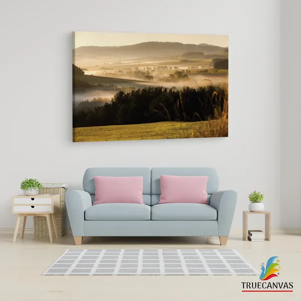 Multicolor_Vyso?Ina_Region,_Wooden_Framed_Canvas_Paintings_|_For_Living_Room_|_Bedroom_|_Office_|_Gallery_|_Ready_Wall_Mount_Canvas_Wall_Art_Painting_|_Size_-_12_X_18In,_Ct0909