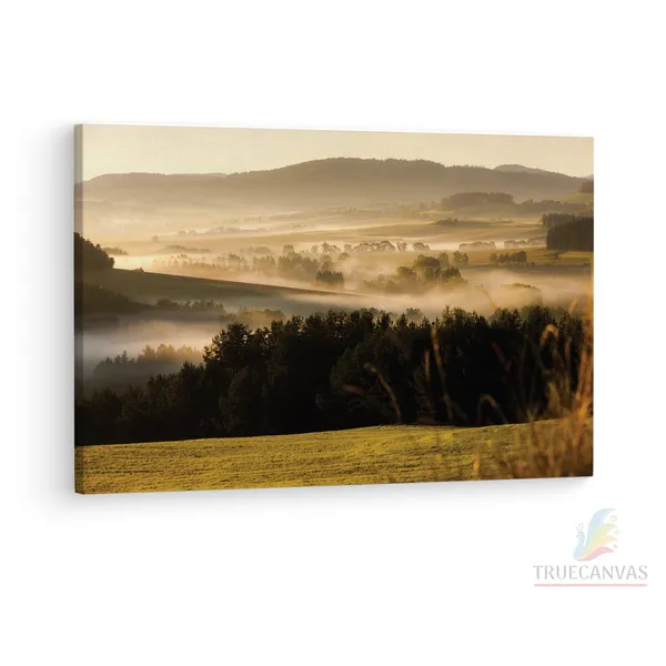 Multicolor_Vyso?Ina_Region,_Wooden_Framed_Canvas_Paintings_|_For_Living_Room_|_Bedroom_|_Office_|_Gallery_|_Ready_Wall_Mount_Canvas_Wall_Art_Painting_|_Size_-_12_X_18In,_Ct0909