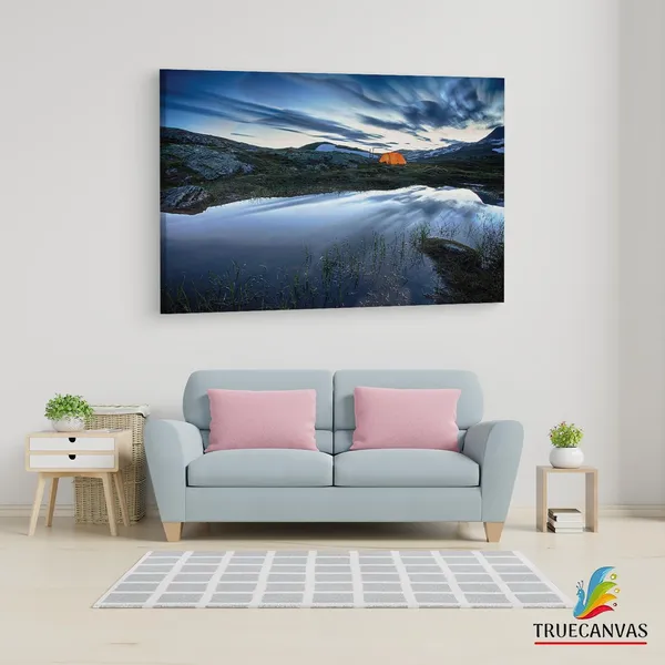 Multicolor_Hardangervidda_National_Park,_Wooden_Framed_Canvas_Paintings_|_For_Living_Room_|_Bedroom_|_Office_|_Gallery_|_Ready_Wall_Mount_Canvas_Wall_Art_Painting_|_Size_-_12_X_18In,_Ct0911