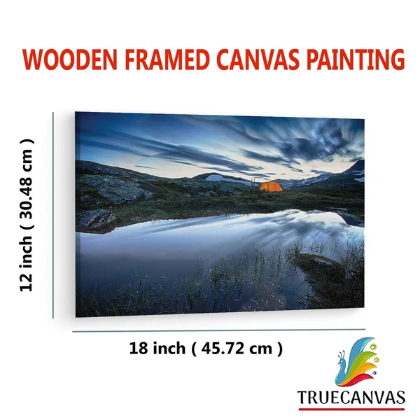 Multicolor_Hardangervidda_National_Park,_Wooden_Framed_Canvas_Paintings_|_For_Living_Room_|_Bedroom_|_Office_|_Gallery_|_Ready_Wall_Mount_Canvas_Wall_Art_Painting_|_Size_-_12_X_18In,_Ct0911