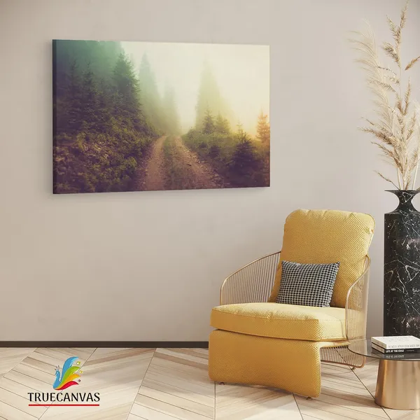 Multicolor_A_Pathway_In_The_|_Forest,_Wooden_Framed_Canvas_Paintings_|_For_Living_Room_|_Bedroom_|_Office_|_Gallery_|_Ready_Wall_Mount_Canvas_Wall_Art_Painting_|_Size_-_12_X_18In,_Ct0920