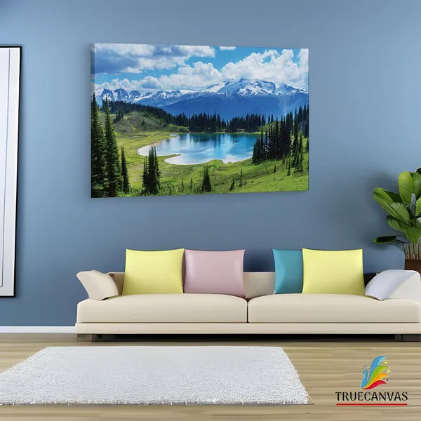 Multicolor_Banff_National_Park,_Wooden_Framed_Canvas_Paintings_|_For_Living_Room_|_Bedroom_|_Office_|_Gallery_|_Ready_Wall_Mount_Canvas_Wall_Art_Painting_|_Size_-_12_X_18In,_Ct0927