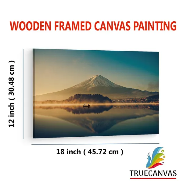 Multicolor_Mount_Fuji,_Wooden_Framed_Canvas_Paintings_|_For_Living_Room_|_Bedroom_|_Office_|_Gallery_|_Ready_Wall_Mount_Canvas_Wall_Art_Painting_|_Size_-_12_X_18In,_Ct0928