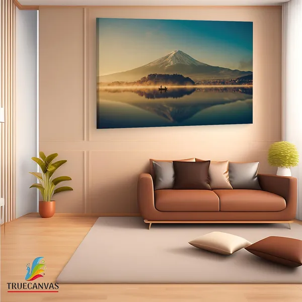 Multicolor_Mount_Fuji,_Wooden_Framed_Canvas_Paintings_|_For_Living_Room_|_Bedroom_|_Office_|_Gallery_|_Ready_Wall_Mount_Canvas_Wall_Art_Painting_|_Size_-_12_X_18In,_Ct0928