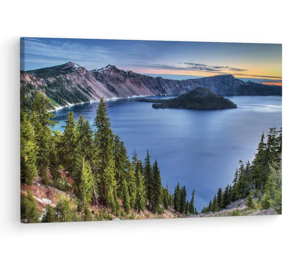 Multicolor_Crater_Lake,_Wooden_Framed_Canvas_Paintings_|_For_Living_Room_|_Bedroom_|_Office_|_Gallery_|_Ready_Wall_Mount_Canvas_Wall_Art_Painting_|_Size_-_12_X_18In,_Ct0931
