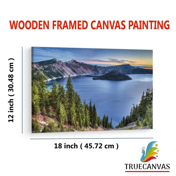 Multicolor_Crater_Lake,_Wooden_Framed_Canvas_Paintings_|_For_Living_Room_|_Bedroom_|_Office_|_Gallery_|_Ready_Wall_Mount_Canvas_Wall_Art_Painting_|_Size_-_12_X_18In,_Ct0931