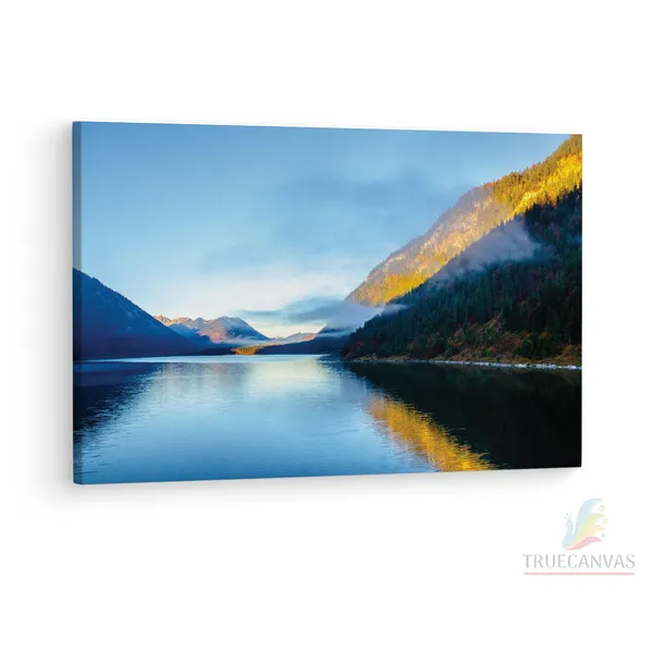 Multicolor_Lake_Baikal,_Wooden_Framed_Canvas_Paintings_|_For_Living_Room_|_Bedroom_|_Office_|_Gallery_|_Ready_Wall_Mount_Canvas_Wall_Art_Painting_|_Size_-_12_X_18In,_Ct0933