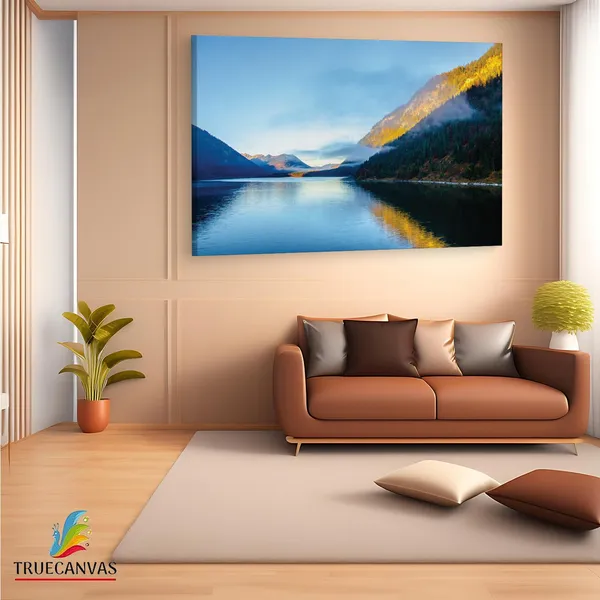 Multicolor_Lake_Baikal,_Wooden_Framed_Canvas_Paintings_|_For_Living_Room_|_Bedroom_|_Office_|_Gallery_|_Ready_Wall_Mount_Canvas_Wall_Art_Painting_|_Size_-_12_X_18In,_Ct0933