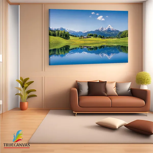 Multicolor_Alps,_Wooden_Framed_Canvas_Paintings_|_For_Living_Room_|_Bedroom_|_Office_|_Gallery_|_Ready_Wall_Mount_Canvas_Wall_Art_Painting_|_Size_-_12_X_18In,_Ct0941