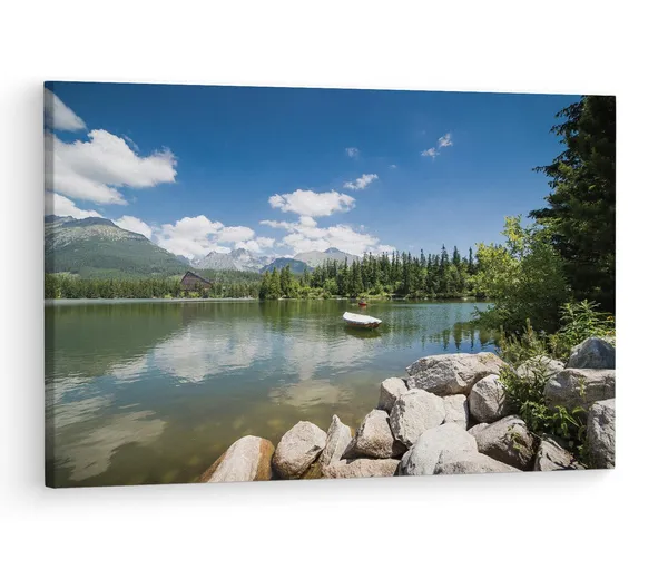 Multicolor_High_Tatras,_Wooden_Framed_Canvas_Paintings_|_For_Living_Room_|_Bedroom_|_Office_|_Gallery_|_Ready_Wall_Mount_Canvas_Wall_Art_Painting_|_Size_-_12_X_18In,_Ct0942
