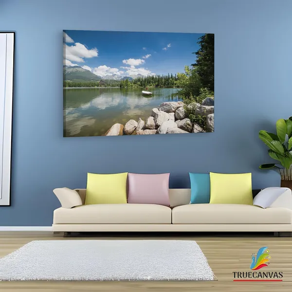 Multicolor_High_Tatras,_Wooden_Framed_Canvas_Paintings_|_For_Living_Room_|_Bedroom_|_Office_|_Gallery_|_Ready_Wall_Mount_Canvas_Wall_Art_Painting_|_Size_-_12_X_18In,_Ct0942
