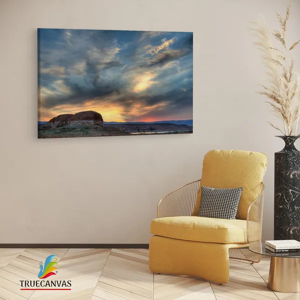 Multicolor_Colorful_Sky,_Wooden_Framed_Canvas_Paintings_|_For_Living_Room_|_Bedroom_|_Office_|_Gallery_|_Ready_Wall_Mount_Canvas_Wall_Art_Painting_|_Size_-_12_X_18In,_Ct0950