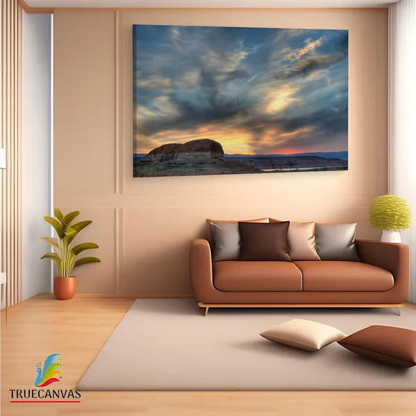 Multicolor_Colorful_Sky,_Wooden_Framed_Canvas_Paintings_|_For_Living_Room_|_Bedroom_|_Office_|_Gallery_|_Ready_Wall_Mount_Canvas_Wall_Art_Painting_|_Size_-_12_X_18In,_Ct0950