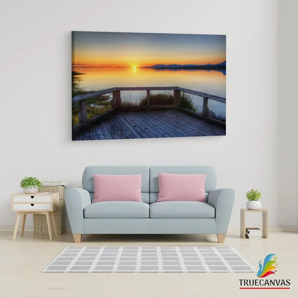 Multicolor_Amazing_Sunset,_Pretty,_Glow,_Wooden_Framed_Canvas_Paintings_|_For_Living_Room_|_Bedroom_|_Office_|_Gallery_|_Ready_Wall_Mount_Canvas_Wall_Art_Painting_|_Size_-_12_X_18In,_Ct0952