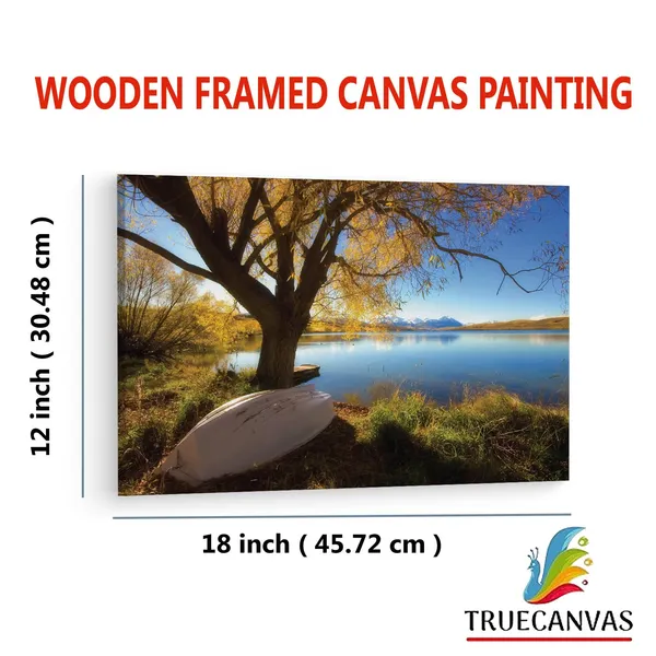 Multicolor_Lake_Alexandrina,_Wooden_Framed_Canvas_Paintings_|_For_Living_Room_|_Bedroom_|_Office_|_Gallery_|_Ready_Wall_Mount_Canvas_Wall_Art_Painting_|_Size_-_12_X_18In,_Ct0956