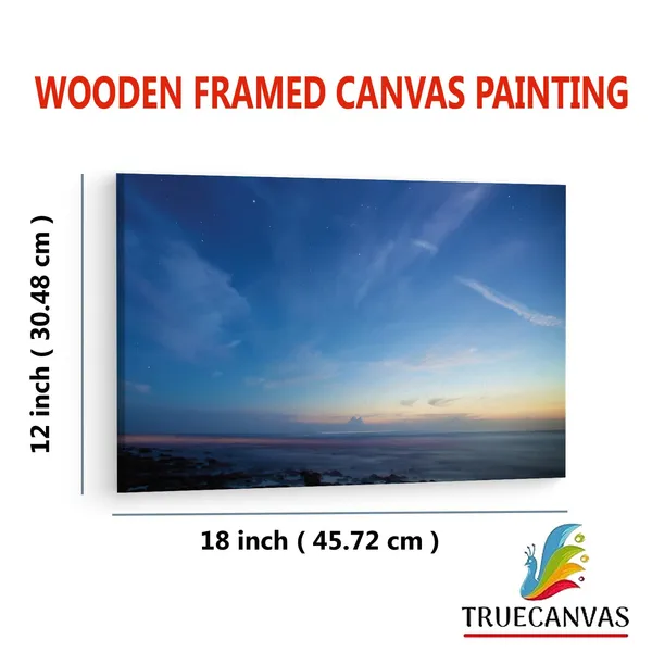 Multicolor_Clear_Sky_Sunset,_Wooden_Framed_Canvas_Paintings_|_For_Living_Room_|_Bedroom_|_Office_|_Gallery_|_Ready_Wall_Mount_Canvas_Wall_Art_Painting_|_Size_-_12_X_18In,_Ct0957