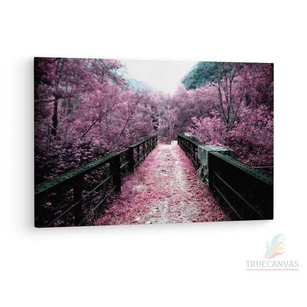 Multicolor_Sakura_Japan,_Wooden_Framed_Canvas_Paintings_|_For_Living_Room_|_Bedroom_|_Office_|_Gallery_|_Ready_Wall_Mount_Canvas_Wall_Art_Painting_|_Size_-_12_X_18In,_Ct0964