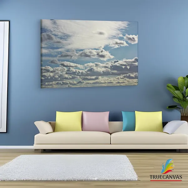 Multicolor_Scenic_Cloudy_Sky,_Wooden_Framed_Canvas_Paintings_|_For_Living_Room_|_Bedroom_|_Office_|_Gallery_|_Ready_Wall_Mount_Canvas_Wall_Art_Painting_|_Size_-_12_X_18In,_Ct0968