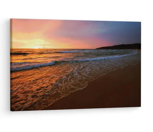 Multicolor_Sunset_Or_Sunrise_Sky_Clouds,_Wooden_Framed_Canvas_Paintings_|_For_Living_Room_|_Bedroom_|_Office_|_Gallery_|_Ready_Wall_Mount_Canvas_Wall_Art_Painting_|_Size_-_12_X_18In,_Ct0972