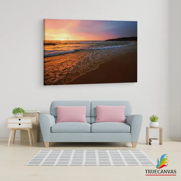 Multicolor_Sunset_Or_Sunrise_Sky_Clouds,_Wooden_Framed_Canvas_Paintings_|_For_Living_Room_|_Bedroom_|_Office_|_Gallery_|_Ready_Wall_Mount_Canvas_Wall_Art_Painting_|_Size_-_12_X_18In,_Ct0972