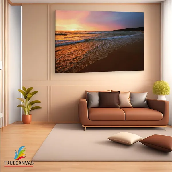 Multicolor_Sunset_Or_Sunrise_Sky_Clouds,_Wooden_Framed_Canvas_Paintings_|_For_Living_Room_|_Bedroom_|_Office_|_Gallery_|_Ready_Wall_Mount_Canvas_Wall_Art_Painting_|_Size_-_12_X_18In,_Ct0972