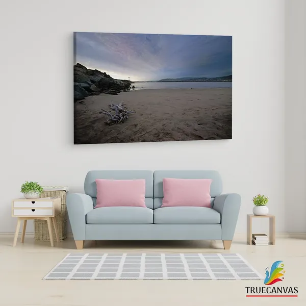 Multicolor_Ventura_Beach,_Wooden_Framed_Canvas_Paintings_|_For_Living_Room_|_Bedroom_|_Office_|_Gallery_|_Ready_Wall_Mount_Canvas_Wall_Art_Painting_|_Size_-_12_X_18In,_Ct0973