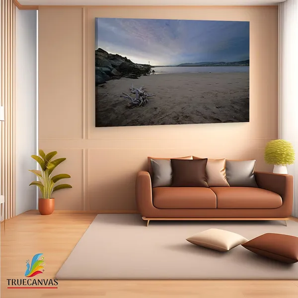 Multicolor_Ventura_Beach,_Wooden_Framed_Canvas_Paintings_|_For_Living_Room_|_Bedroom_|_Office_|_Gallery_|_Ready_Wall_Mount_Canvas_Wall_Art_Painting_|_Size_-_12_X_18In,_Ct0973