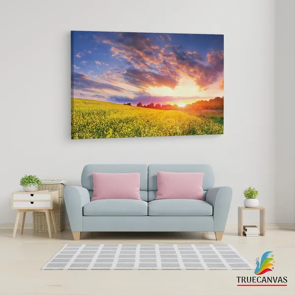 Multicolor_Spring_Time,_Pretty,_Colorful,_Wooden_Framed_Canvas_Paintings_|_For_Living_Room_|_Bedroom_|_Office_|_Gallery_|_Ready_Wall_Mount_Canvas_Wall_Art_Painting_|_Size_-_12_X_18In,_Ct0990
