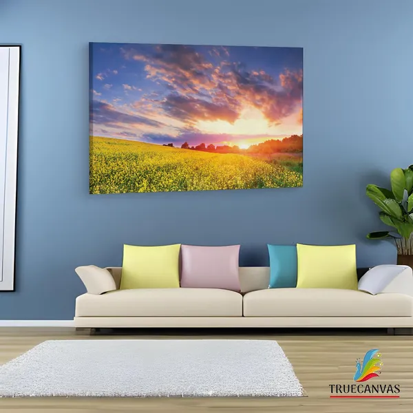Multicolor_Spring_Time,_Pretty,_Colorful,_Wooden_Framed_Canvas_Paintings_|_For_Living_Room_|_Bedroom_|_Office_|_Gallery_|_Ready_Wall_Mount_Canvas_Wall_Art_Painting_|_Size_-_12_X_18In,_Ct0990