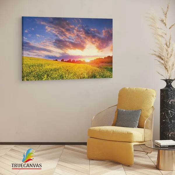 Multicolor_Spring_Time,_Pretty,_Colorful,_Wooden_Framed_Canvas_Paintings_|_For_Living_Room_|_Bedroom_|_Office_|_Gallery_|_Ready_Wall_Mount_Canvas_Wall_Art_Painting_|_Size_-_12_X_18In,_Ct0990