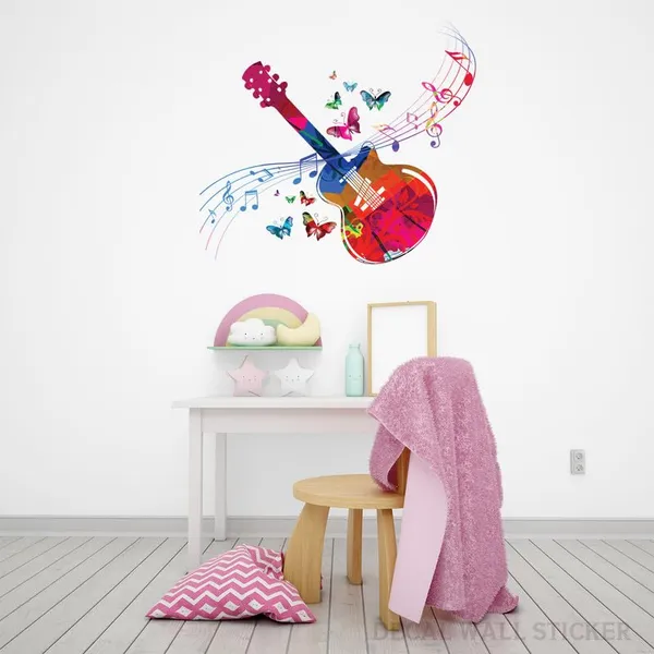 Multicolor_Decal_Wall_Sticker_Reusable_Self-Adhesive_Sticker_(Pvc_Vinyl,_24_X_24_Inch,_Multicolour),_Dc07