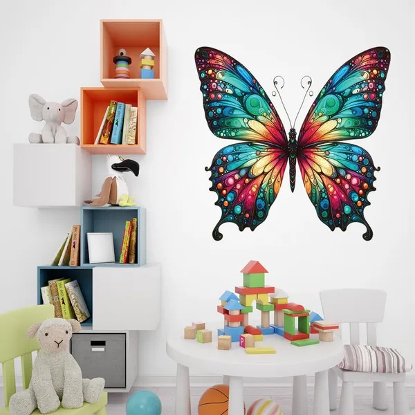 Multicolor_Decal_Wall_Sticker_Reusable_Self-Adhesive_Sticker_(Pvc_Vinyl,_24_X_24_Inch,_Multicolour),_Dc11