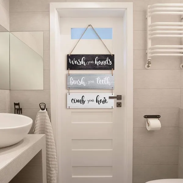 Multicolor_Bathroom_Rules_Wall_Art_Sign_Family_Hanging_Wall_Sign_Funny_Bathroom_Wooden_Hanging_Wall_Sign_Rustic_Wood_Hanging_Decor_Wall_Decoration_|_For_Home_Bedroom_(Simple_Pattern,_Brown,_White,_Blue),_Dl042