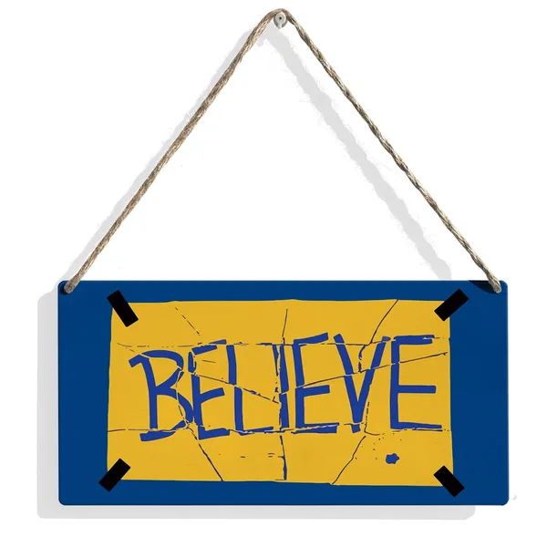 Multicolor_Motivational_Believe_Sign,_Home_Office_Front_Door_Hanging_Plaque_Decor,_Bedroom_Man_Cave_Tv_Show_Decor,_Gifts_|_For_Soccer_Football_Coach_12_X_6_Inch
