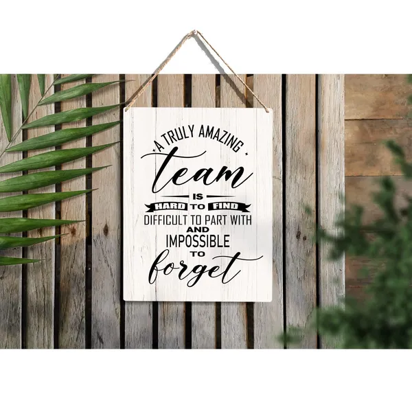 Multicolor_A_Truly_Amazing_Team_Is_Hard_To_Find_Wood_Sign_Office_Theme_Team_Wooden_Signs_Rustic_Hanging_Plaque_Home_Wall_Art_8"_X_10"_Sign_Wall_Decor_|_For_Home_Office